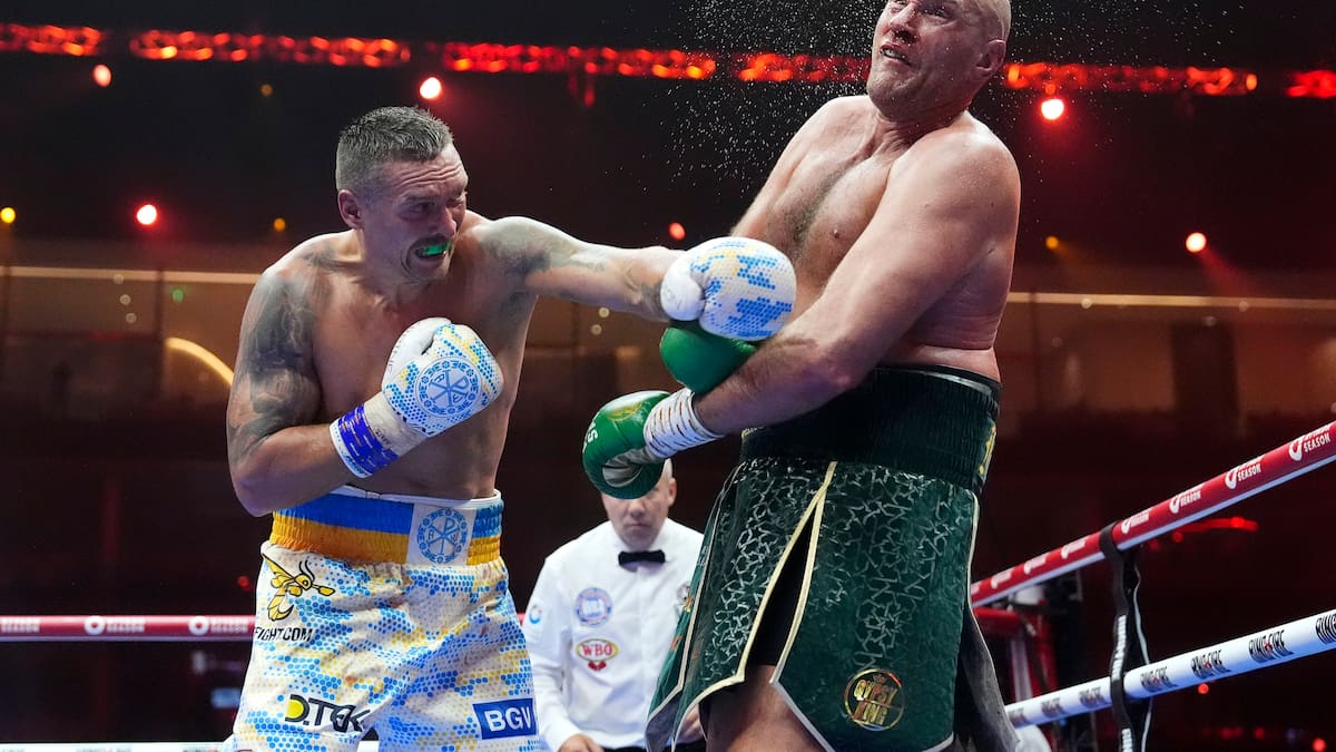what belts does usyk have 0039