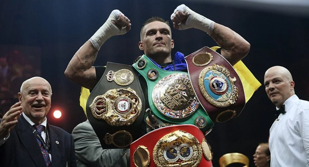what belts does usyk have 0046