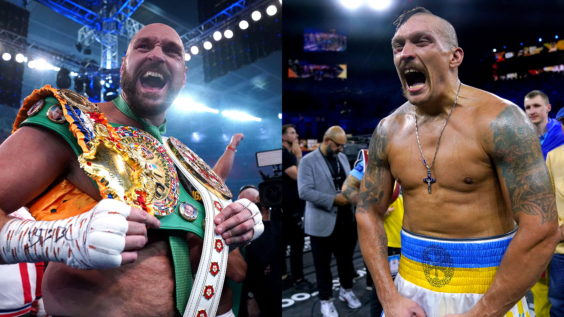 what belts does usyk have 0048