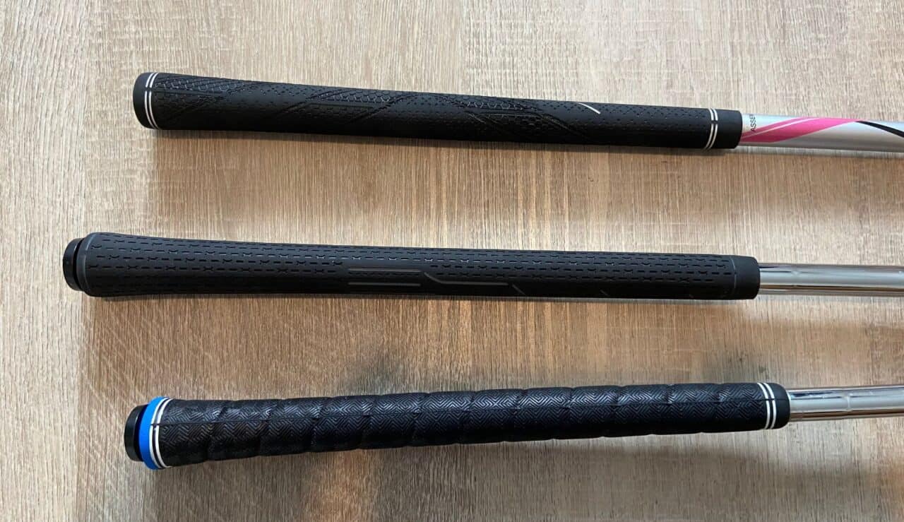 What grips does Tiger use 0046