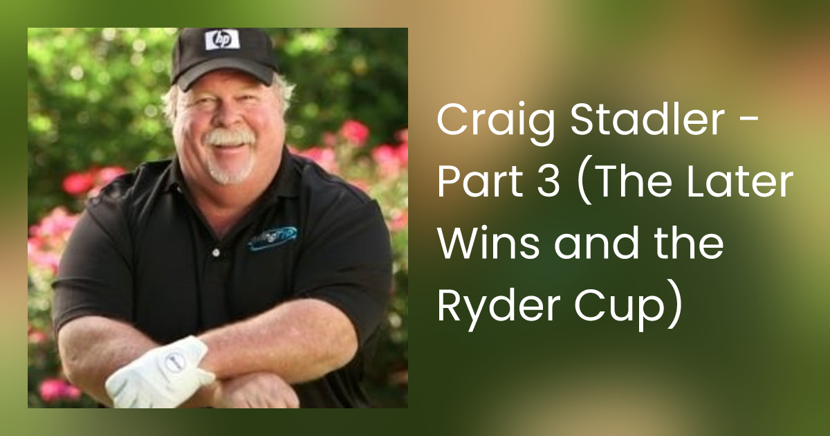 what is craig stadler doing now 0009