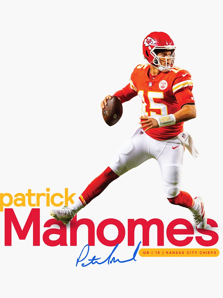 what is the sticker on the back of patrick mahomes helmet 0012