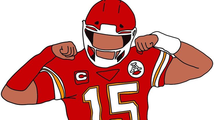 what is the sticker on the back of patrick mahomes helmet 0015