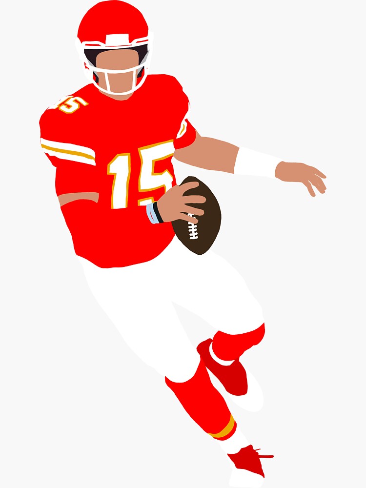 what is the sticker on the back of patrick mahomes helmet 0021