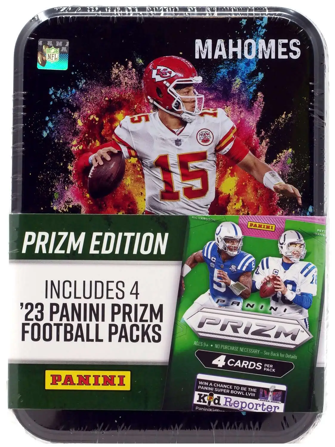 what is the sticker on the back of patrick mahomes helmet 0039
