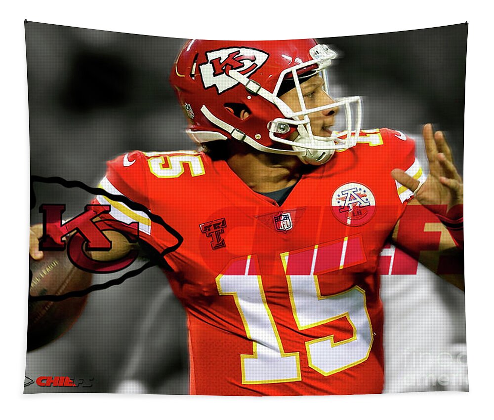what is the sticker on the back of patrick mahomes helmet 0047