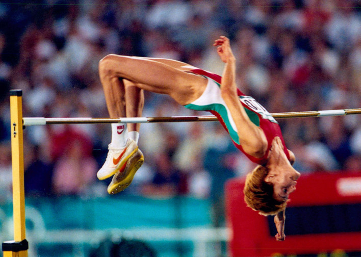what is the world record for high jump 0011