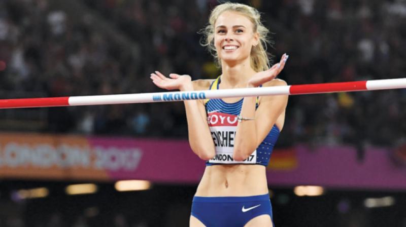 what is the world record for high jump 0015