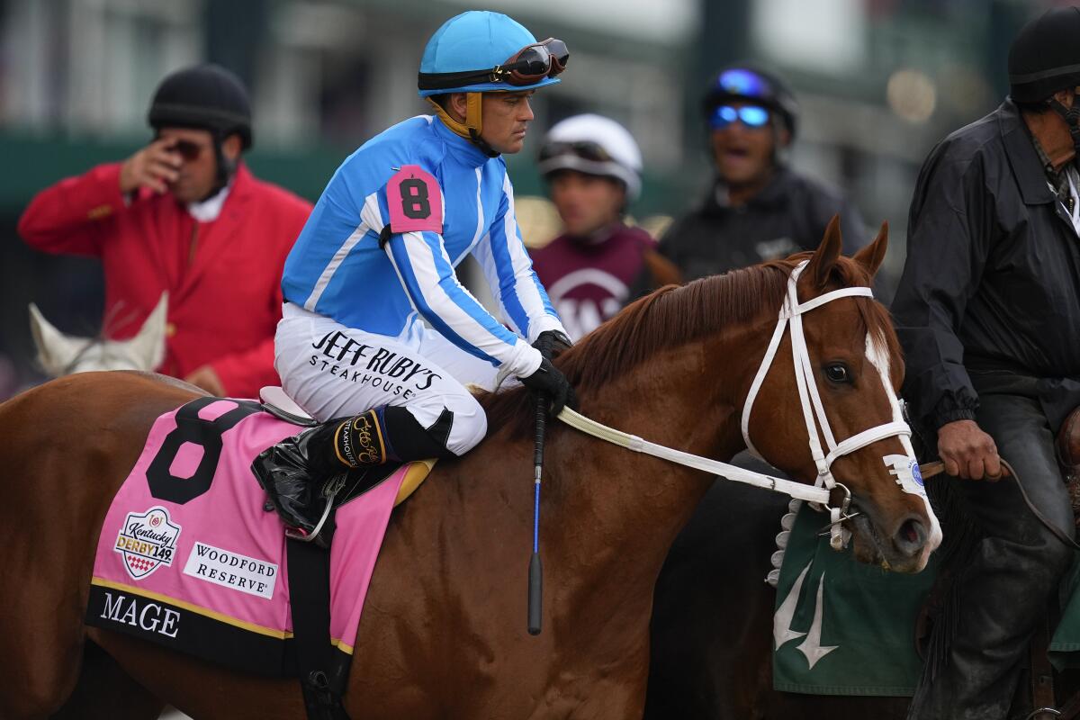 what number was mage kentucky derby 0016