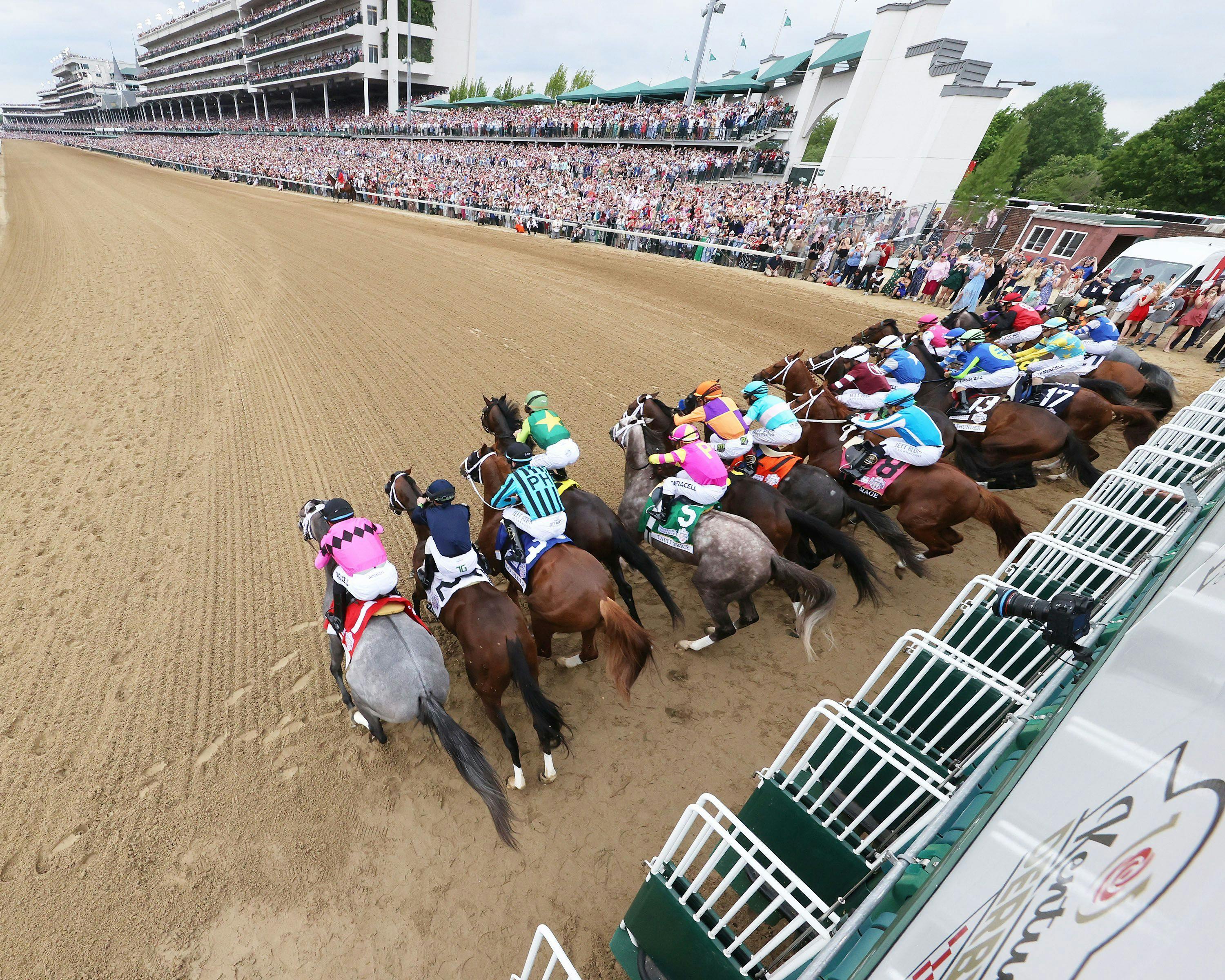 what number was mage kentucky derby 0027