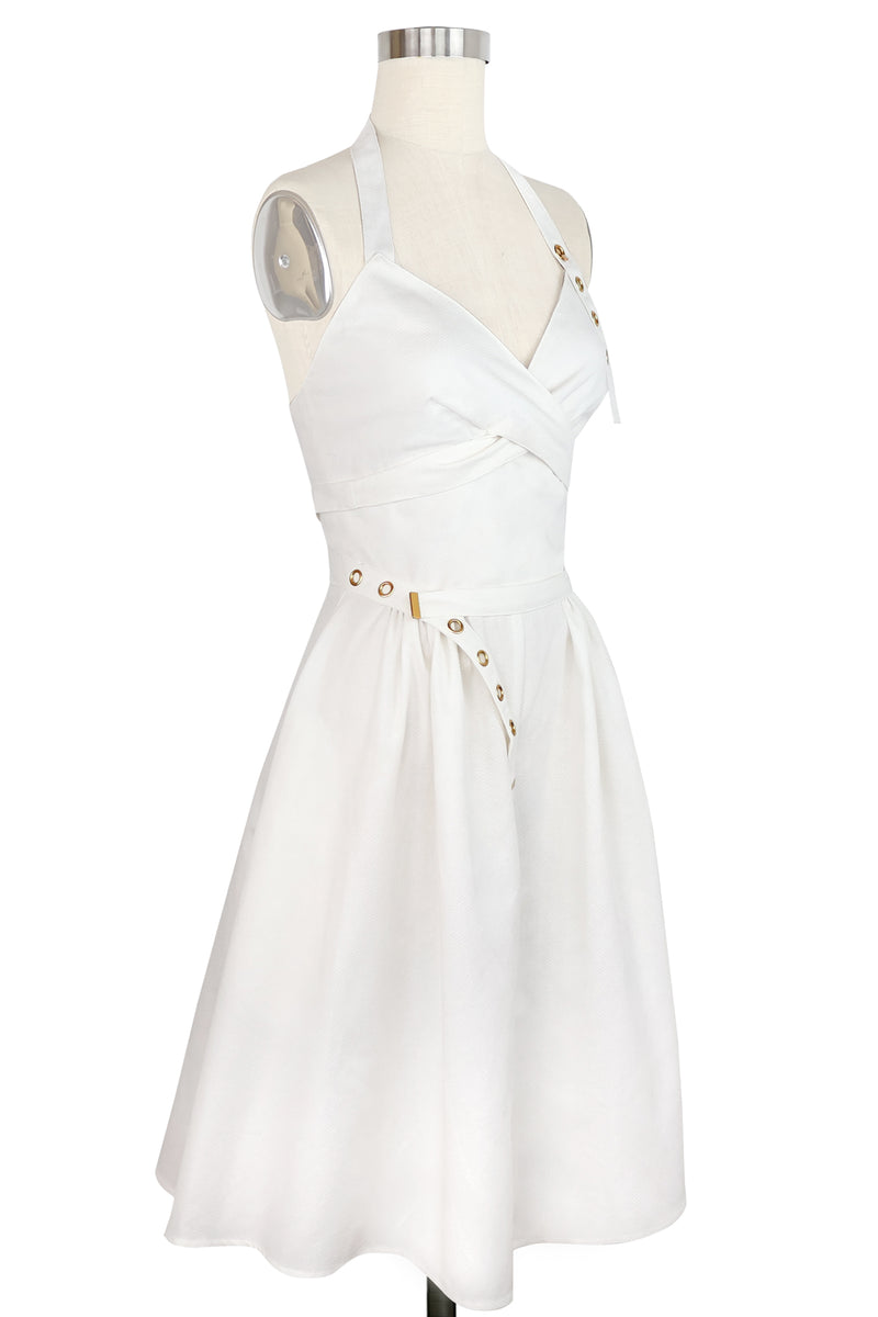 white marilyn monroe dress 0045