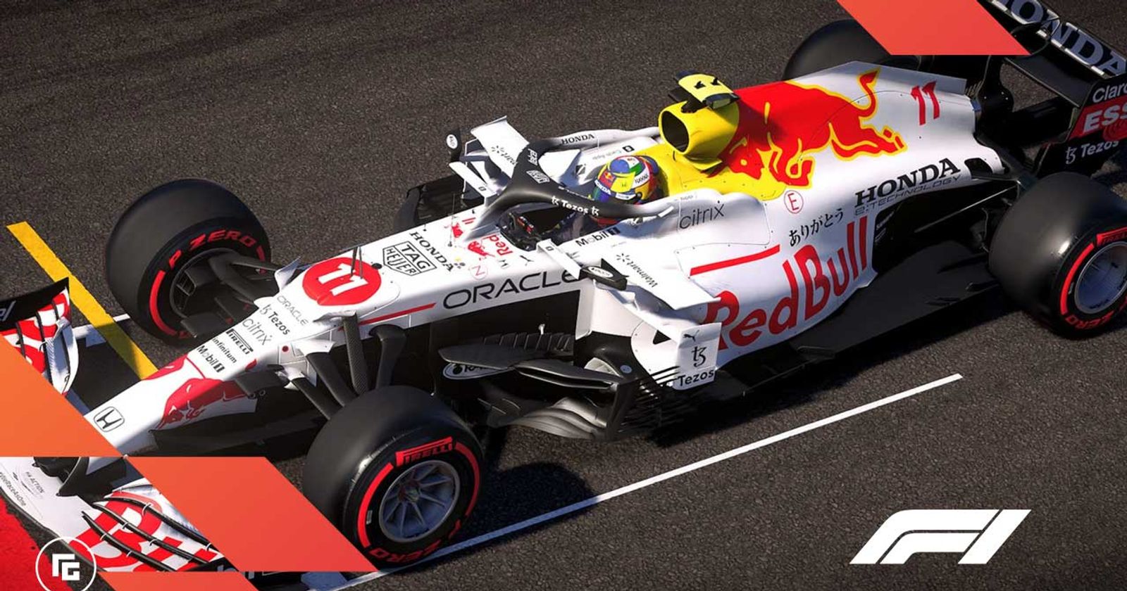 white redbull f1