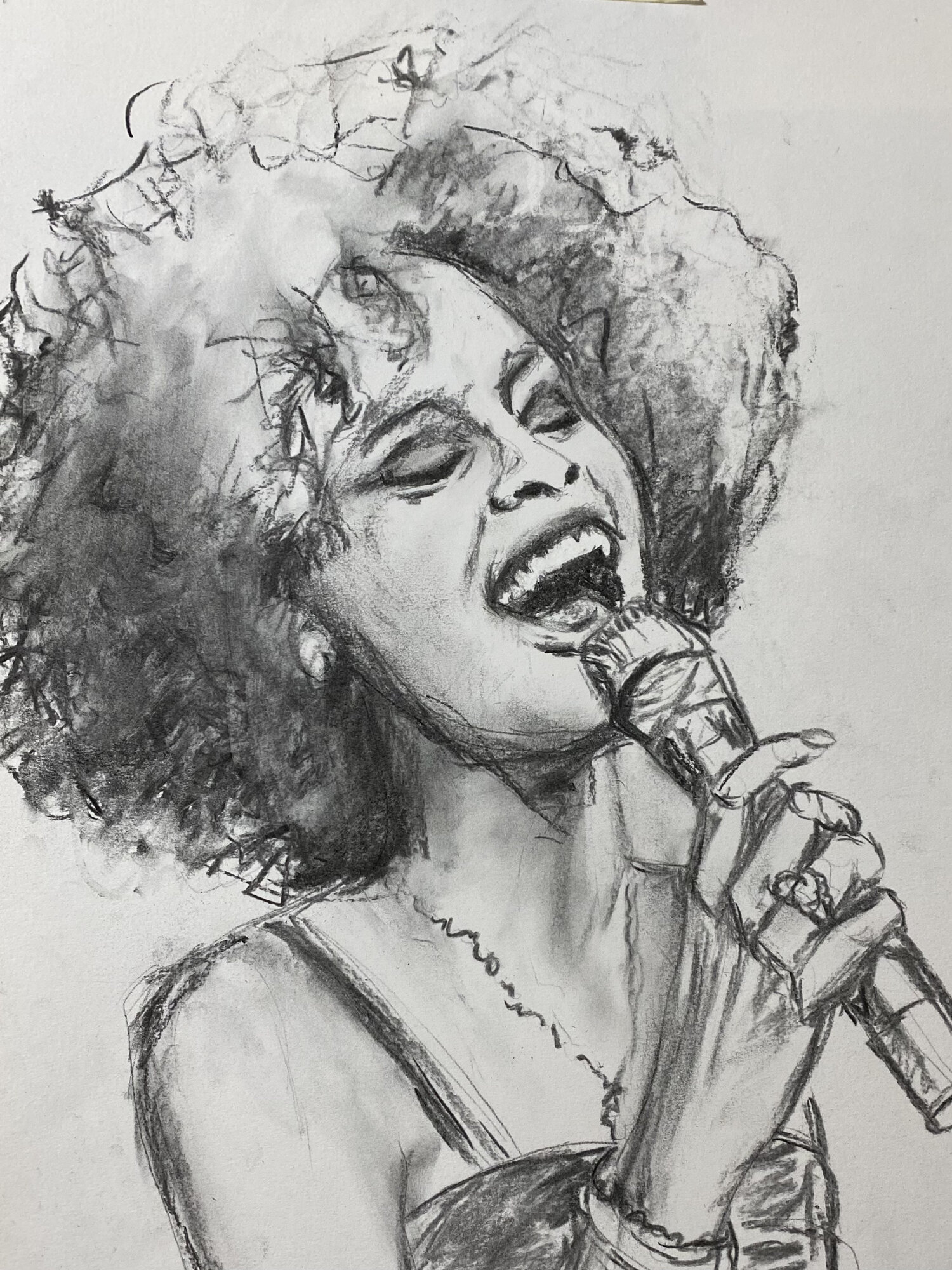 whitney houston portrait 0014