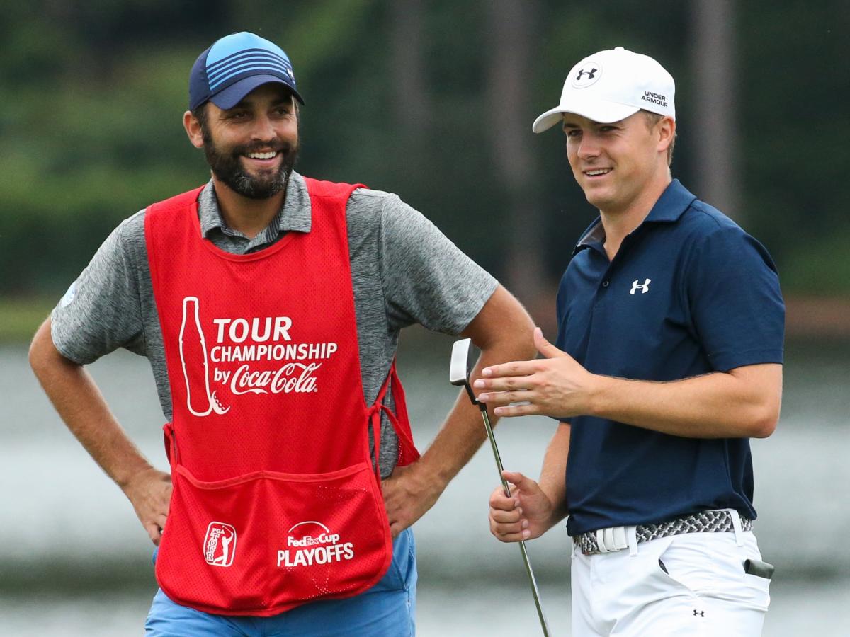who is jordan spieth's caddy