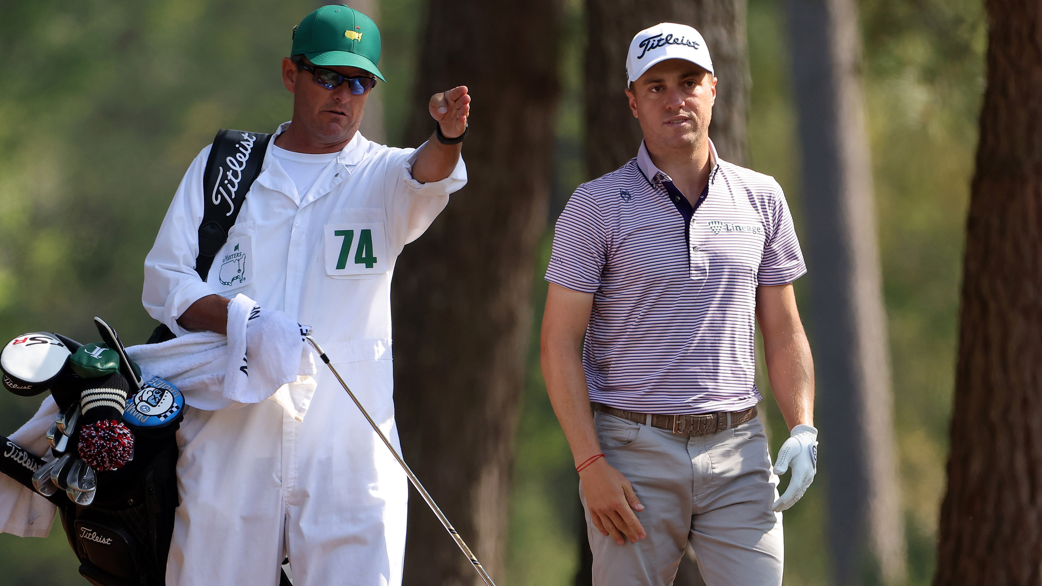 who is justin thomas caddie 0015
