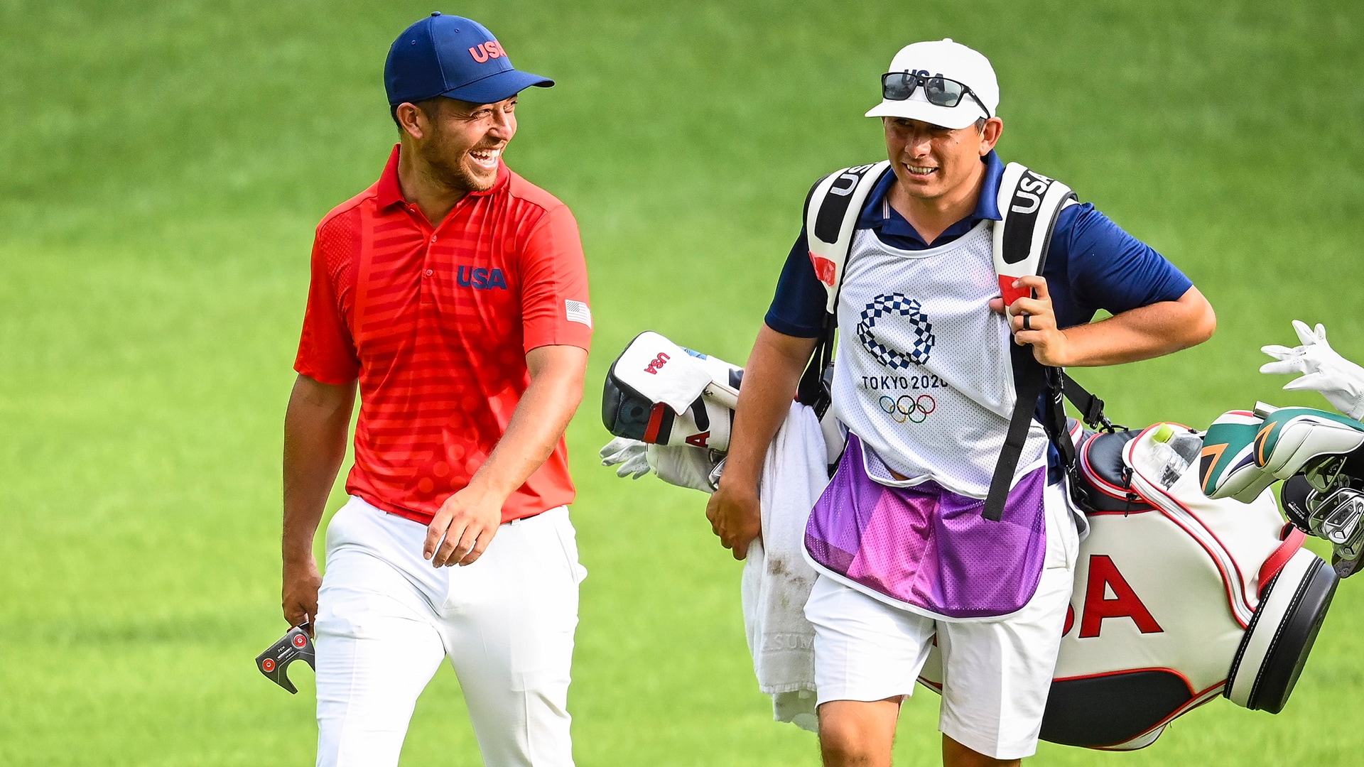 who is xander schauffele caddy
