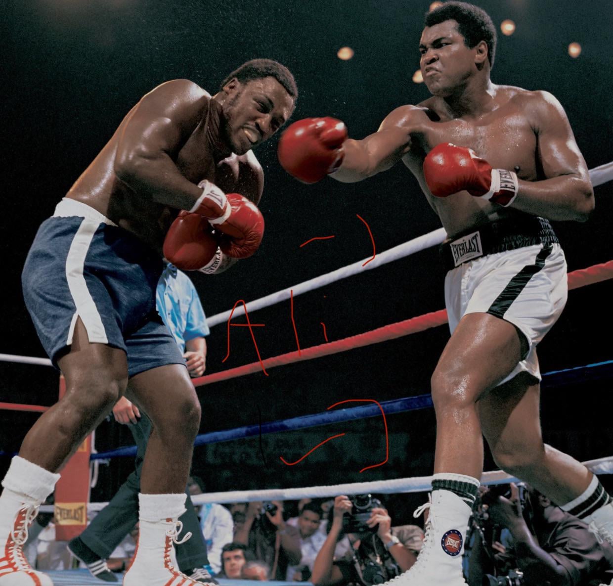 who won muhammad ali vs george 0028