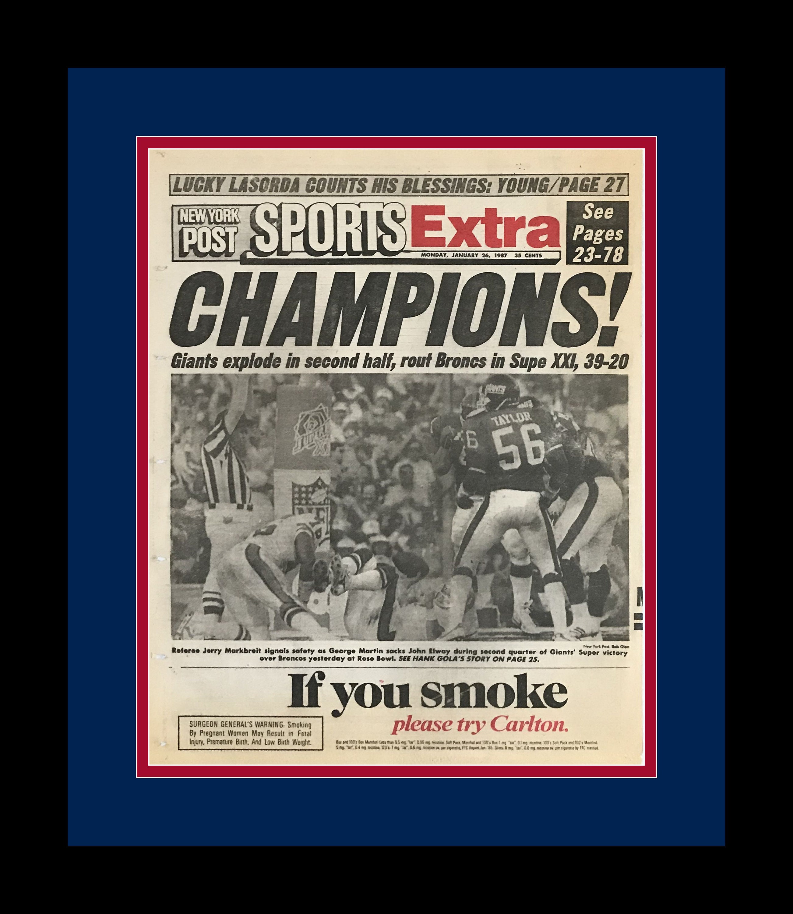 who won the super bowl in 1987 0020