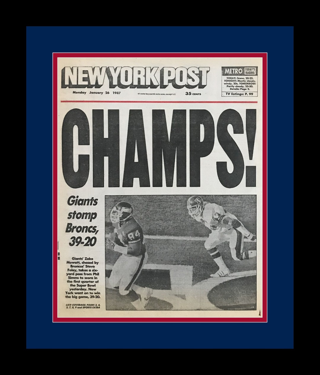 who won the super bowl in 1987 0023