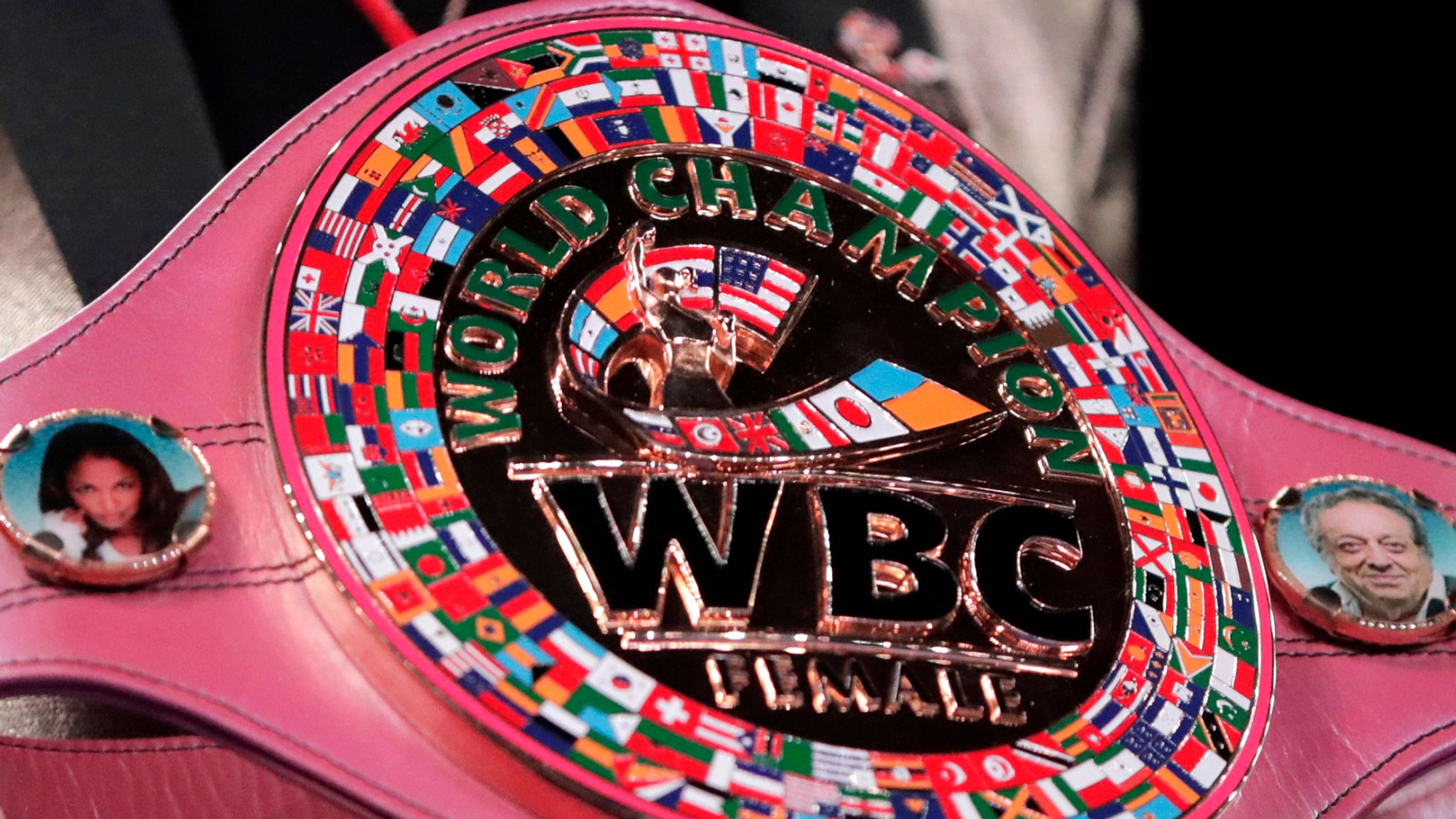 whose pictures are on the wbc belt 0031