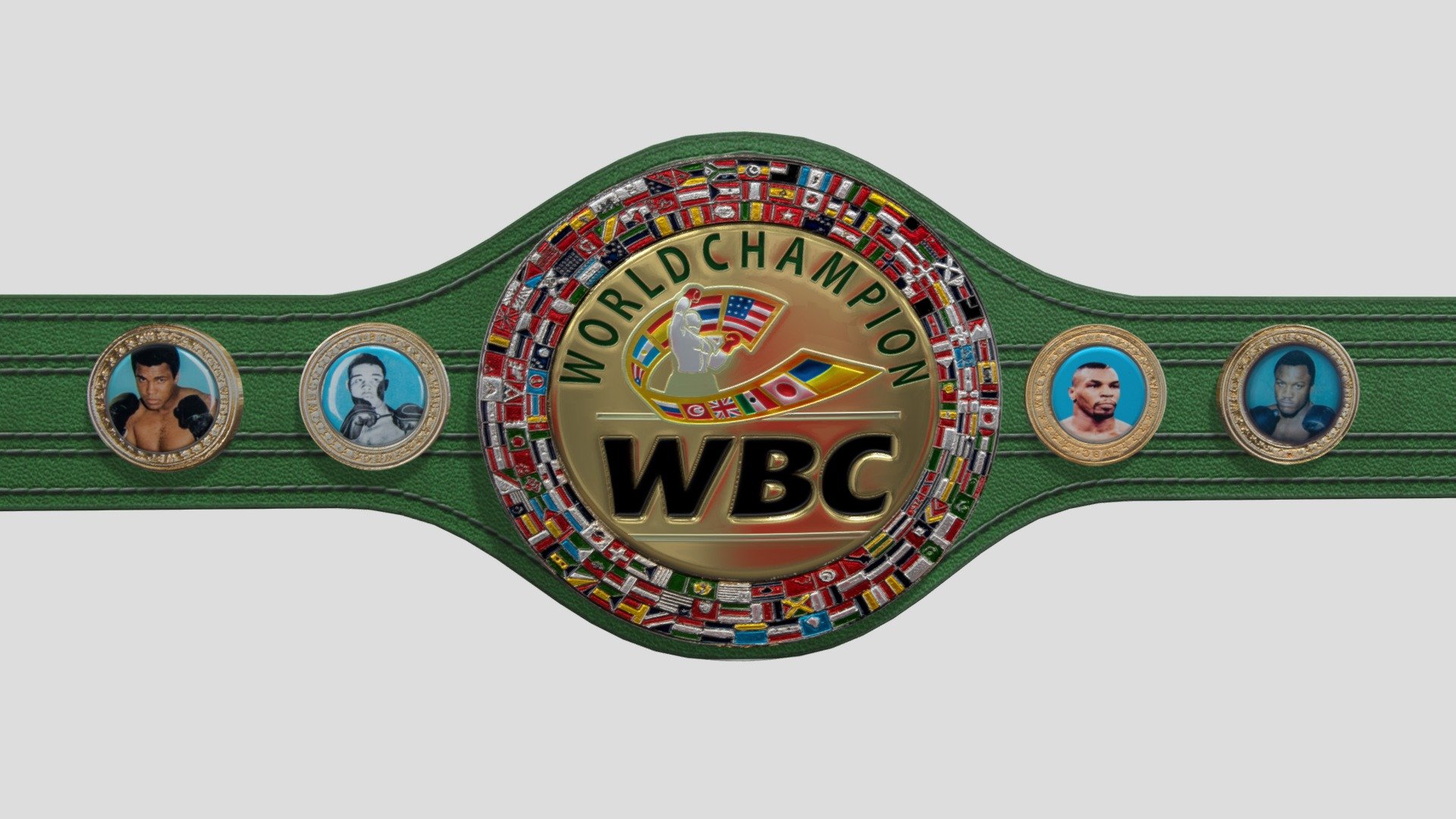 whose pictures are on the wbc belt 0032