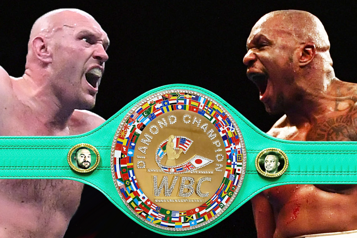 whose pictures are on the wbc belt 0035