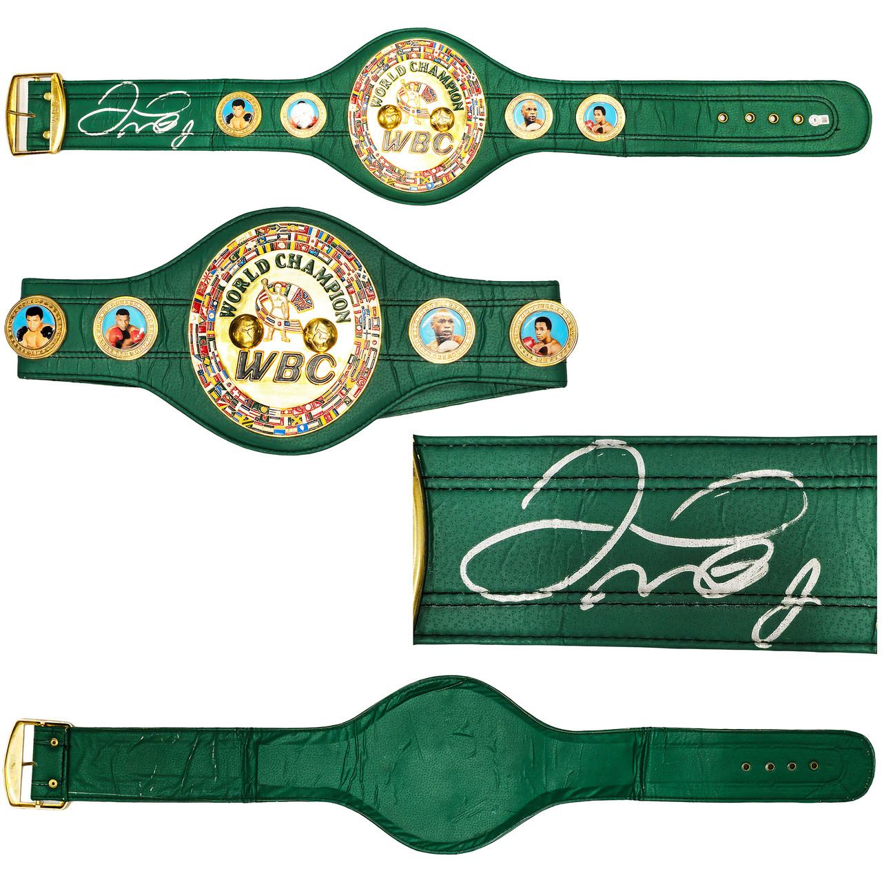 whose pictures are on the wbc belt 0041