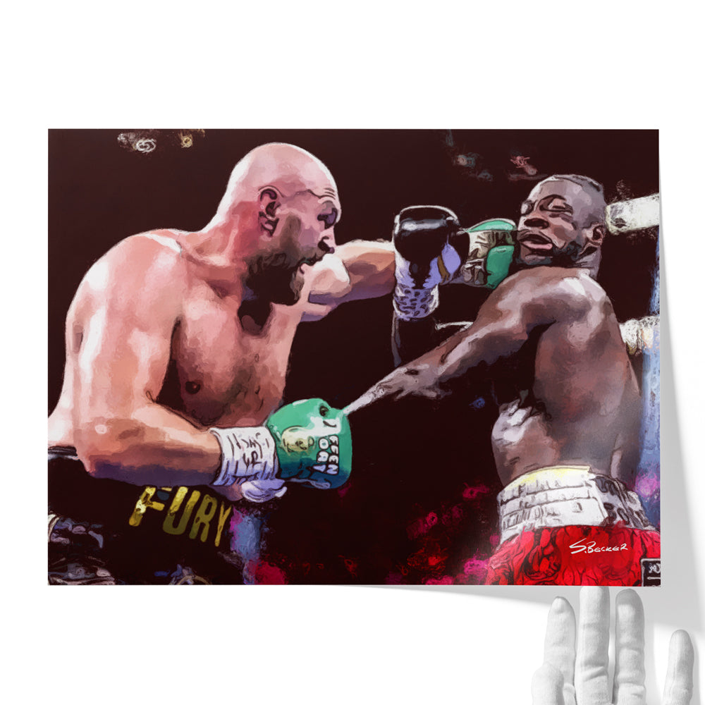 wilder fury 3 event poster