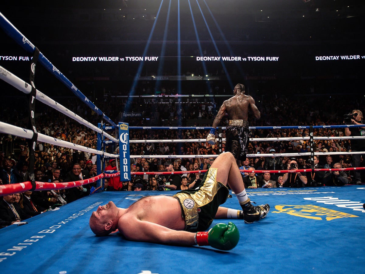 Wilder Fury results