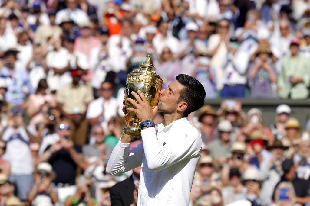 Wimbledon 2022 champion male