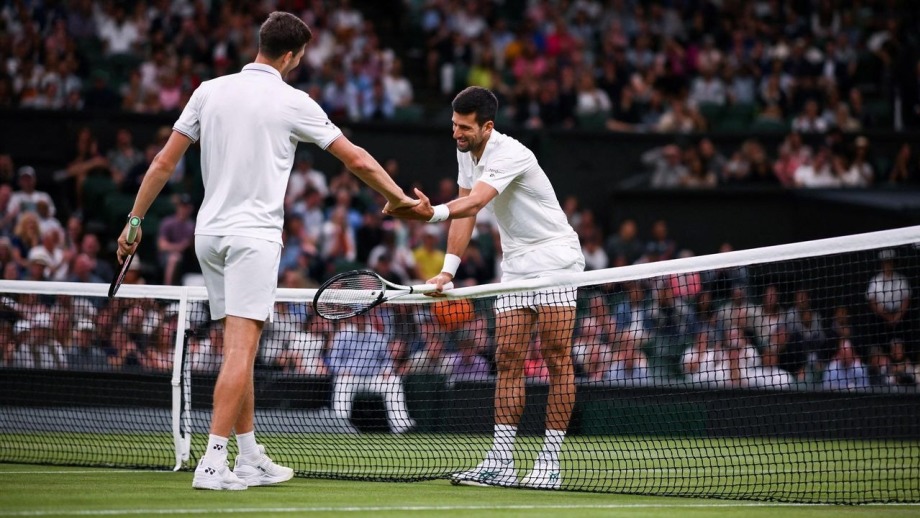 wimbledon 2023 djokovic hurkacz