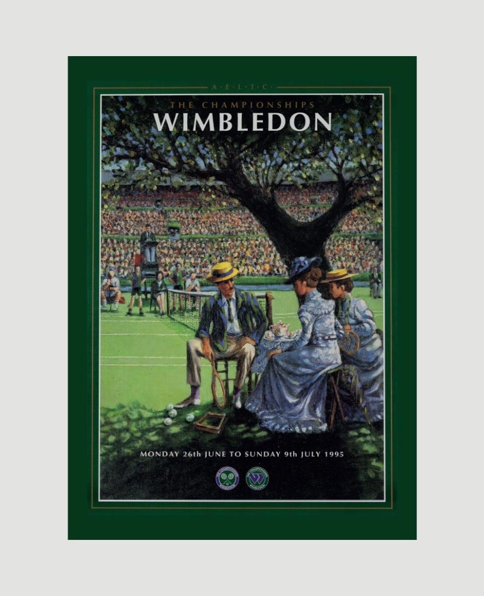 wimbledon greats poster 0032