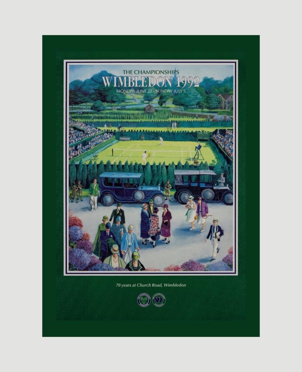 wimbledon greats poster 0043