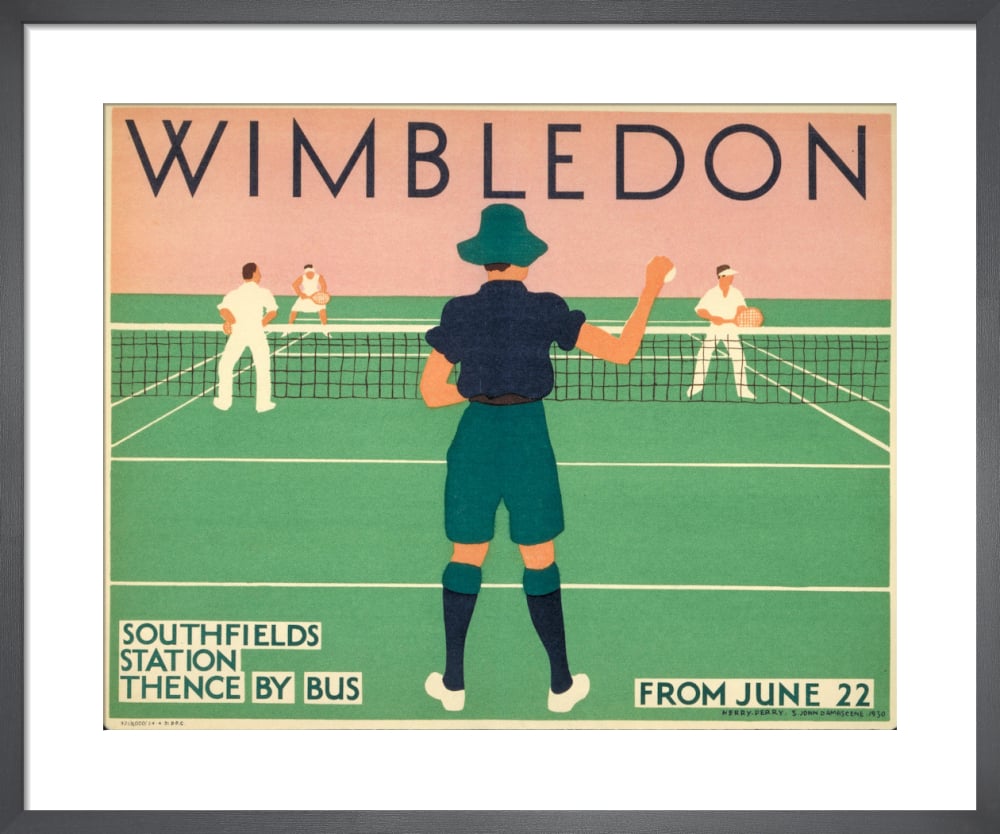 Wimbledon themed decor.
