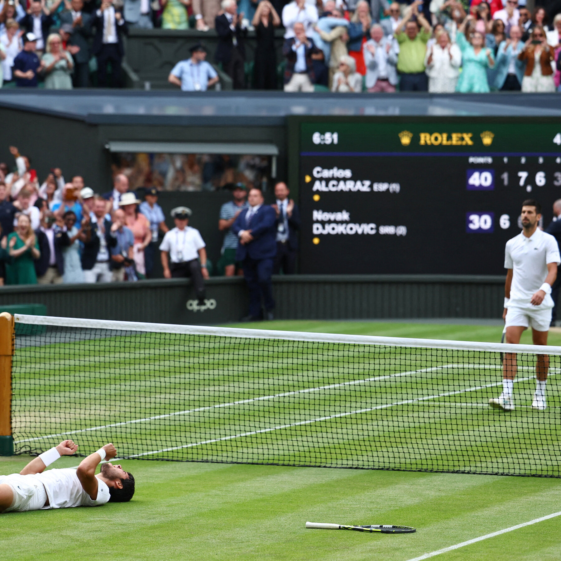 Wimbledon trophy presentation images