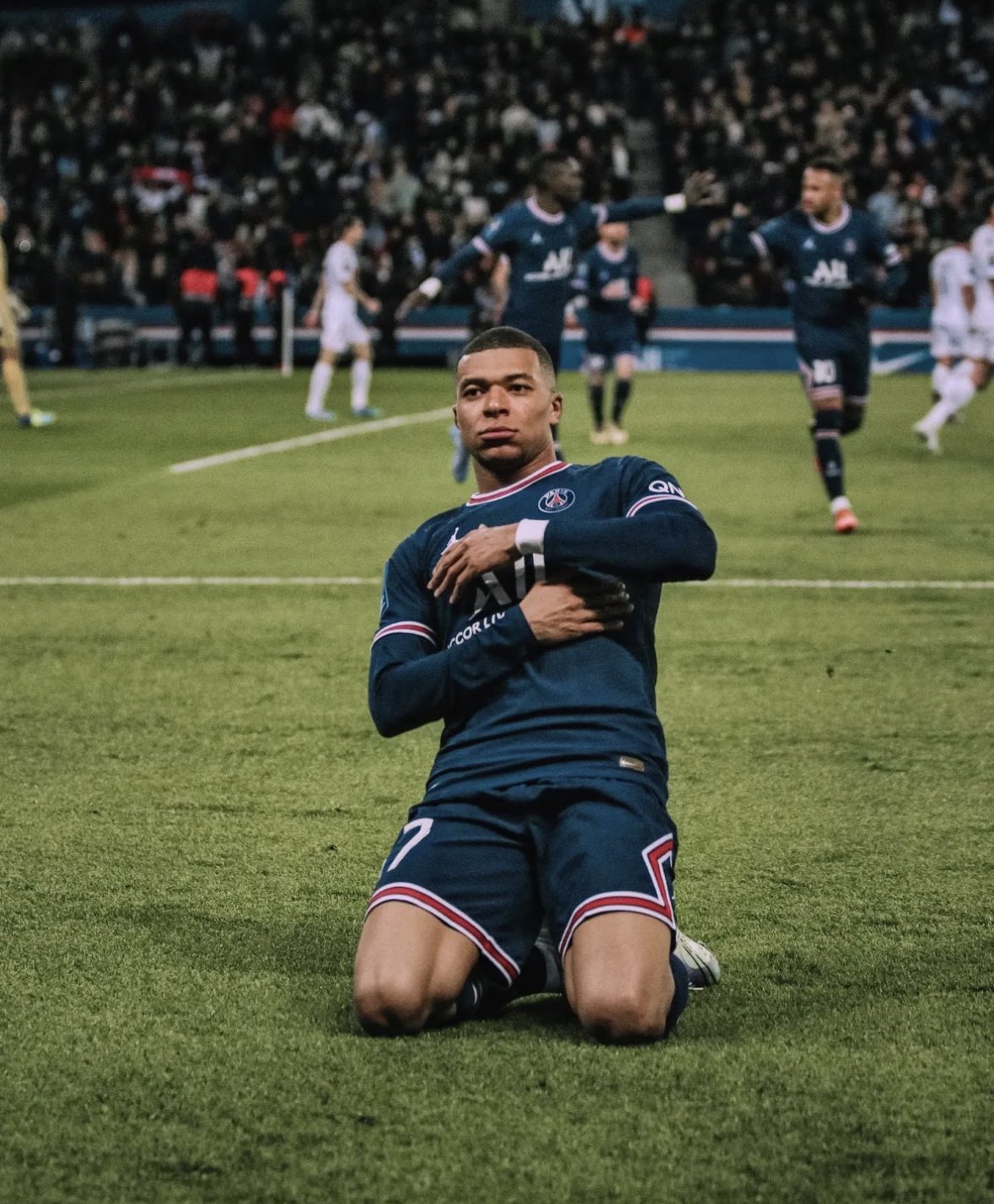 winter Mbappe portraits