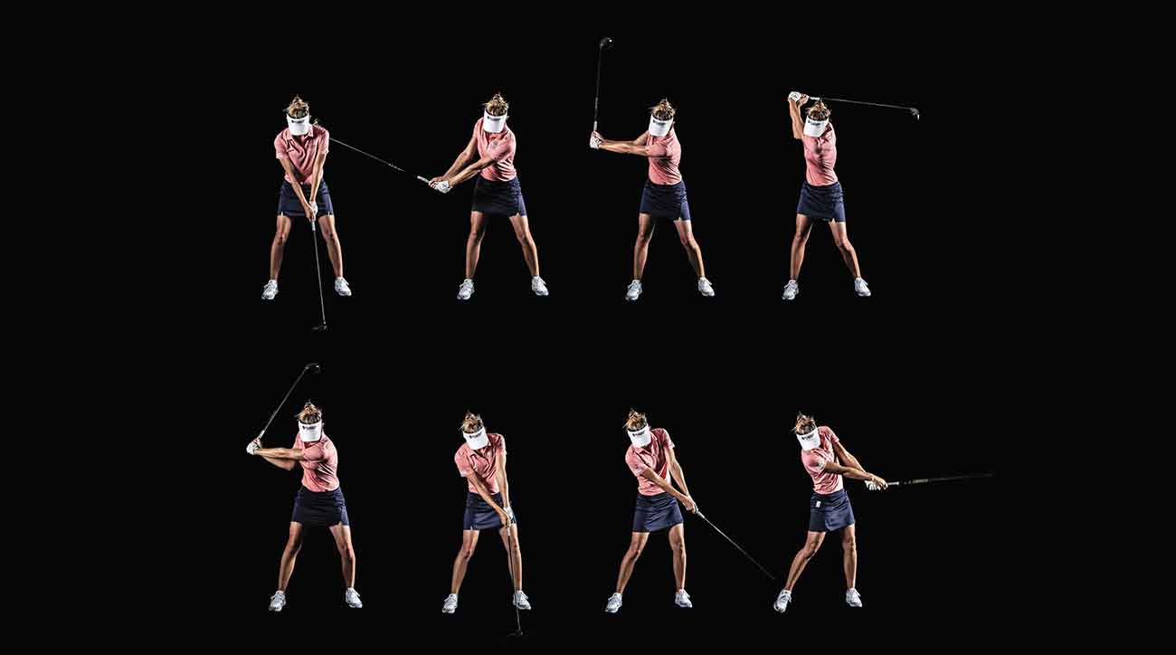Women’s golf swing sequences 0015