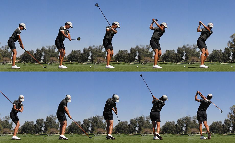 Women’s golf swing sequences 0018