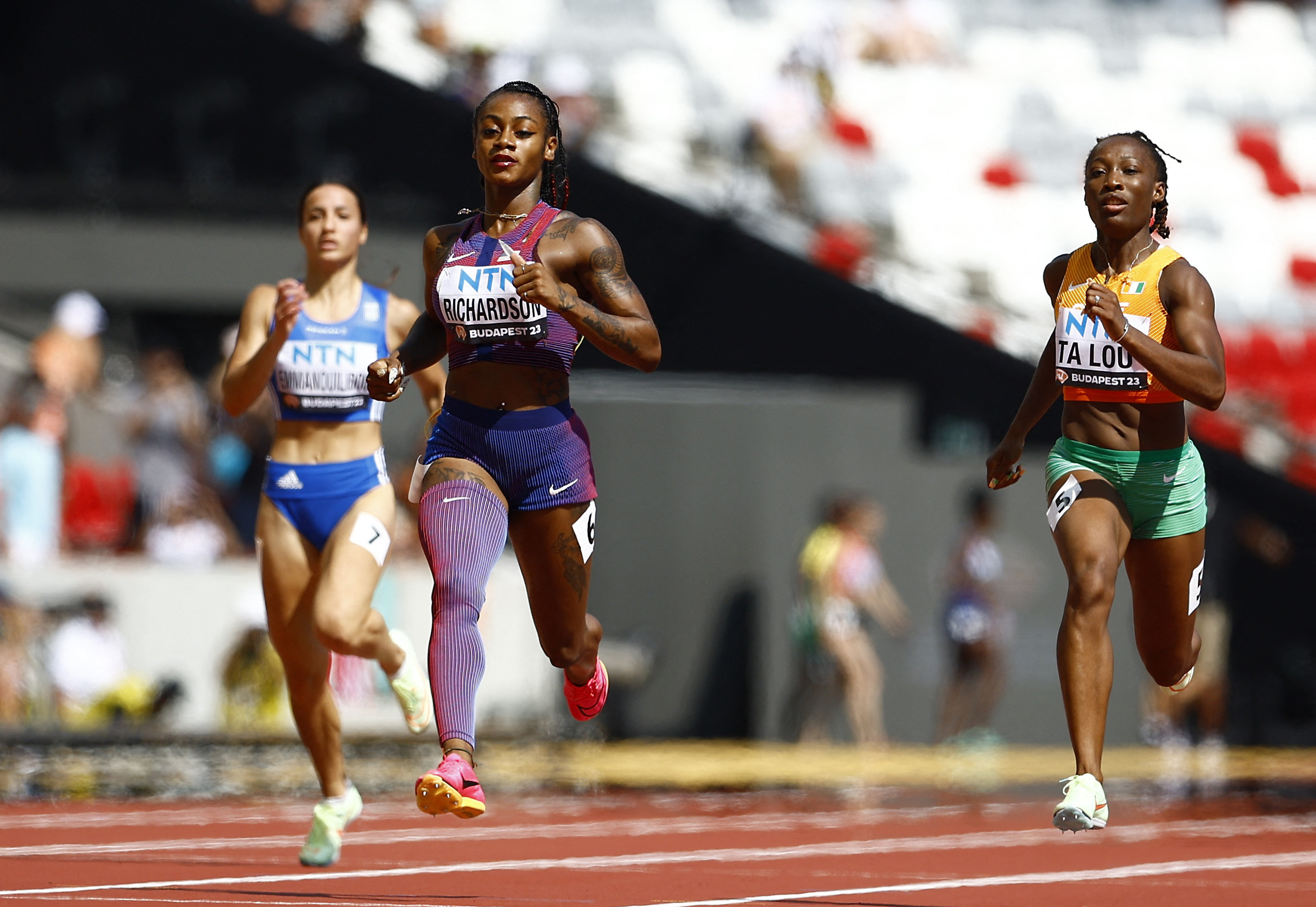 women's sprinting Budapest event