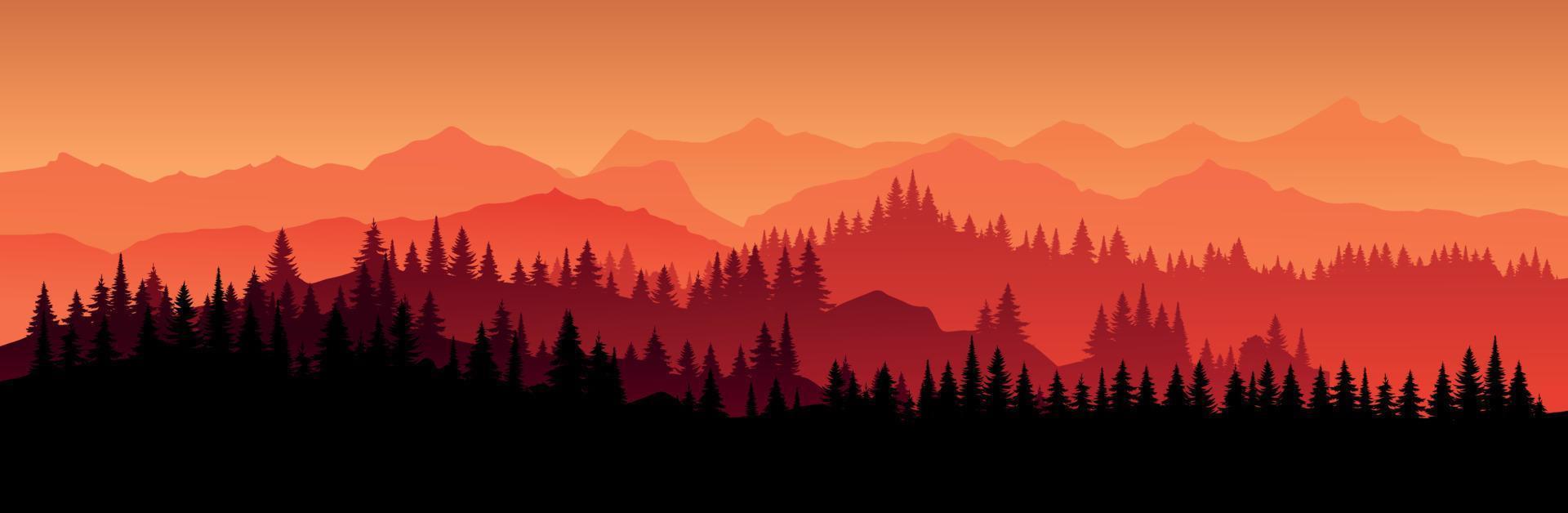 woods silhouette 0011