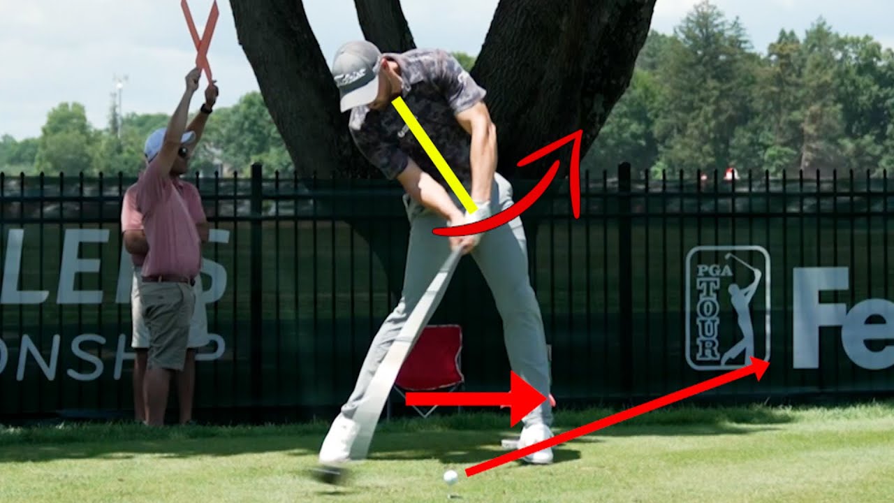 Wyndham Clark golf stance