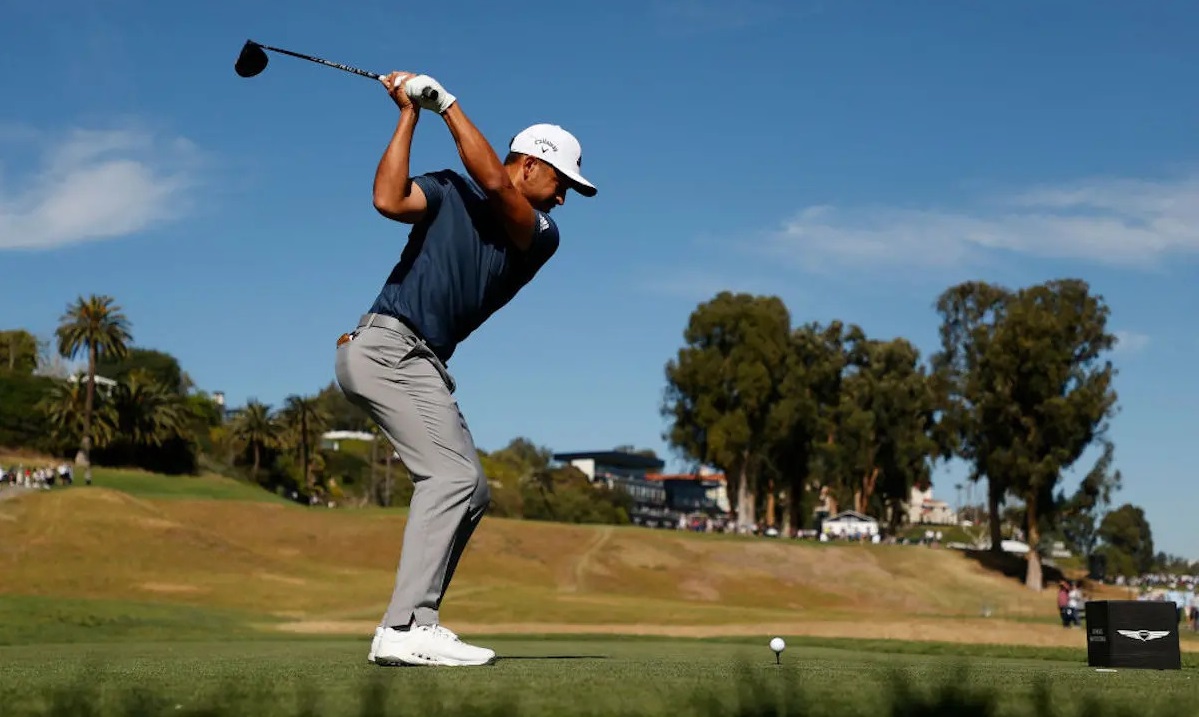 xander schauffele driver swing 0016
