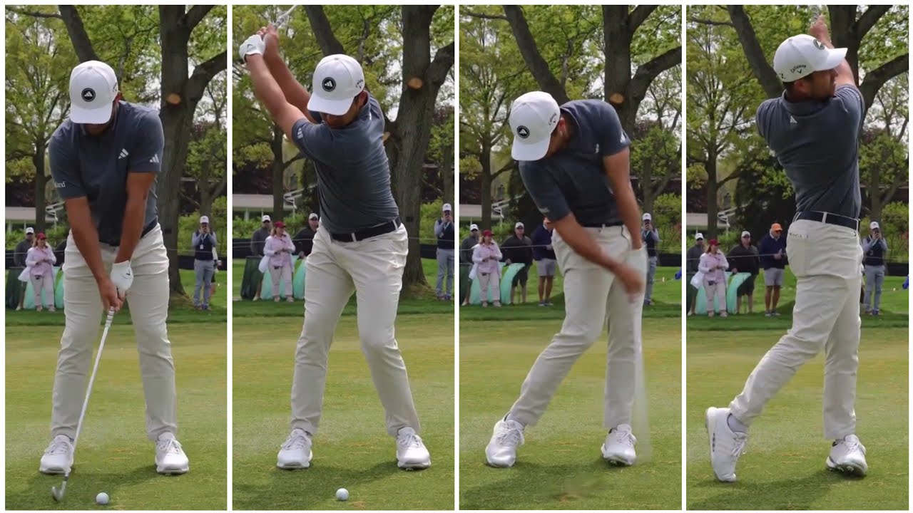 xander schauffele driver swing 0019