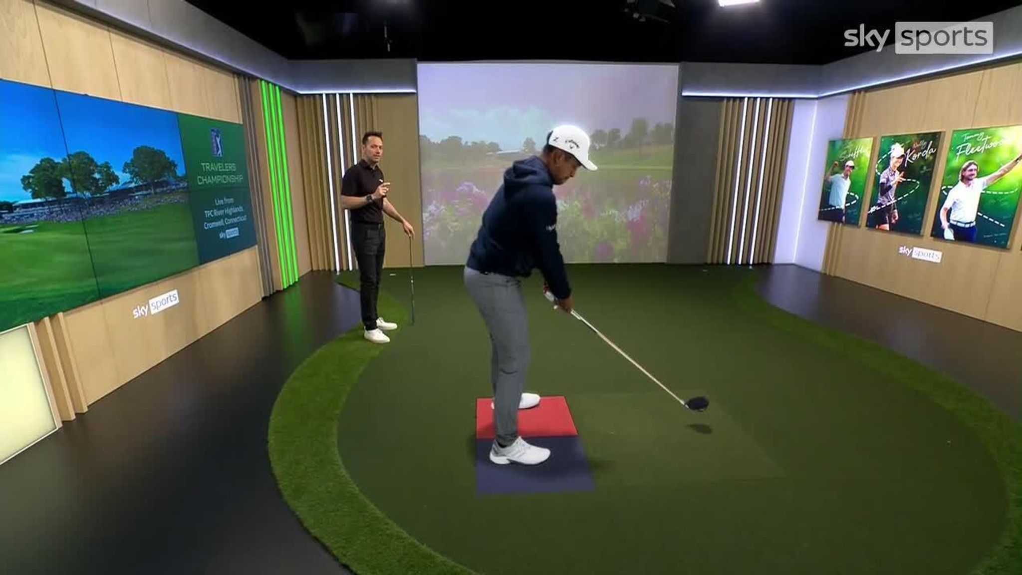 xander schauffele driver swing 0037