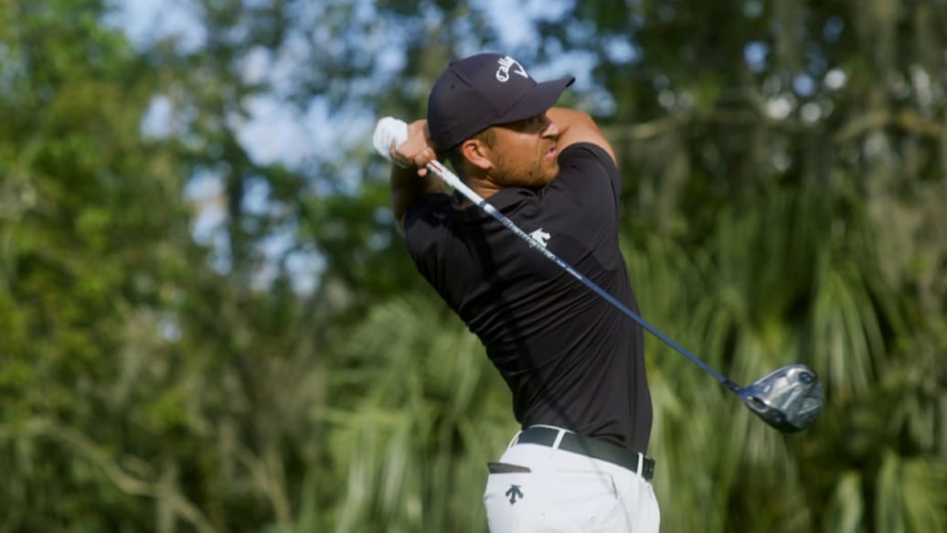 xander schauffele driver swing 0044