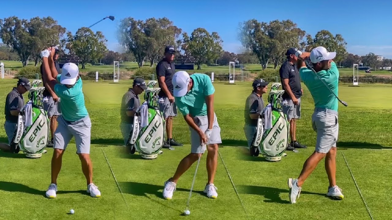 xander schauffele driving technique