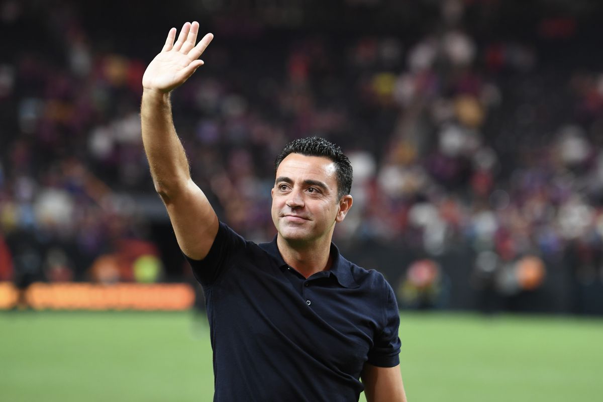 Xavi playing style visuals