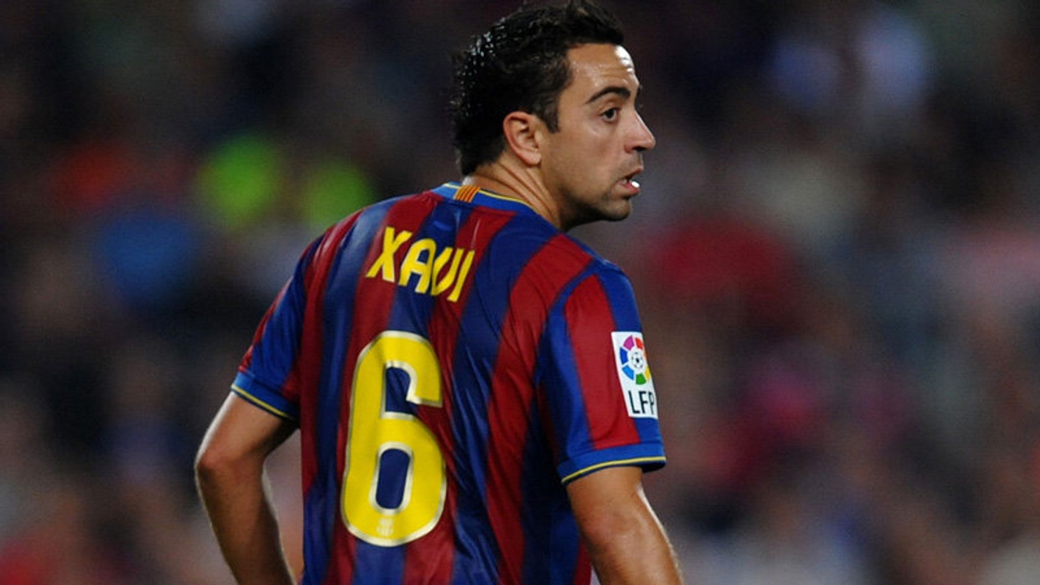 Xavi playmaking skills