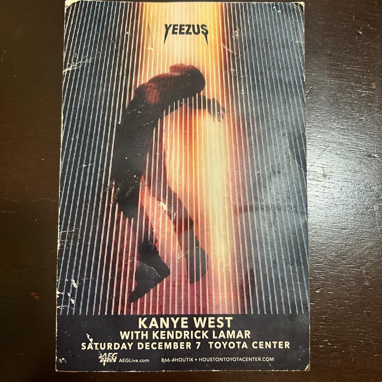 yeezus tour poster 0014