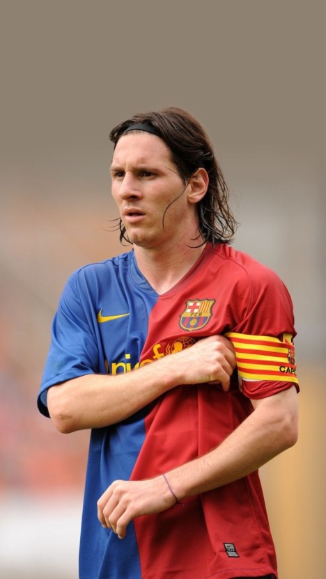 young Lionel Messi